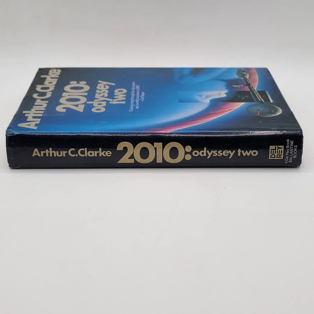 Arthur C. Clarke 2010: Odyssey Two Hardcover 1982 Del Rey Sci-Fi‎ Good